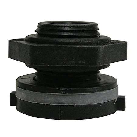 Green Leaf CBTF12PEBG1 0.5 in. P-E Bulkhead Fitting 4095576